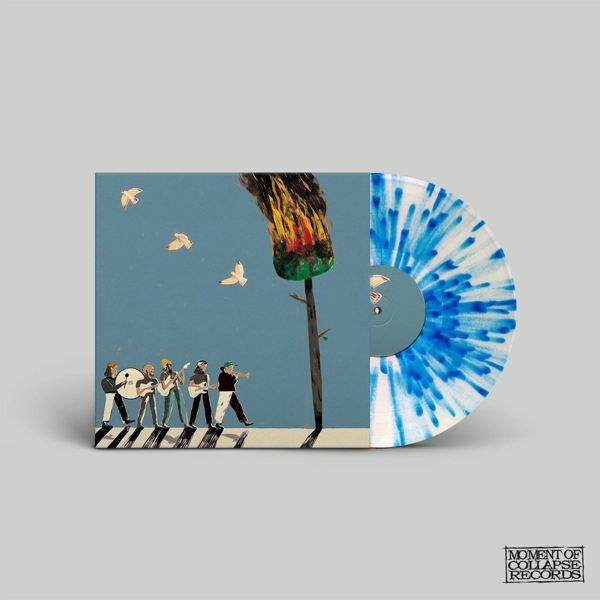 A Burial At Sea (Clear With Cyan Splatter)